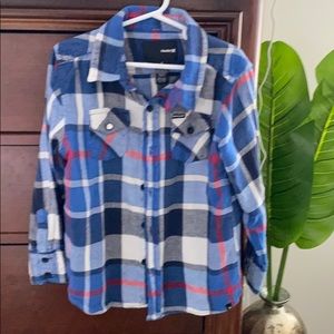 Plaid Hurley flannel